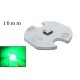 High Power LED 1W with 16mm - Green 